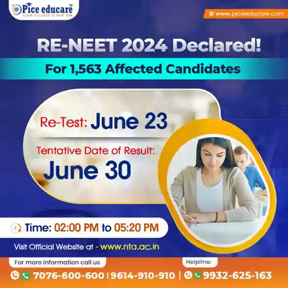 NEET (UG) 2024 Re-examination: Important Dates, Details, and Updates for Affected Candidates