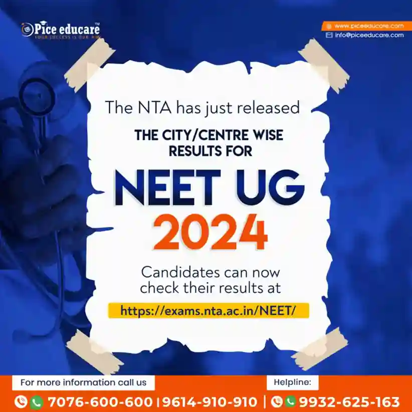 NEET UG 2024 Results Released: Check City-Wise and Centre-Wise Scores on NTA Official Website